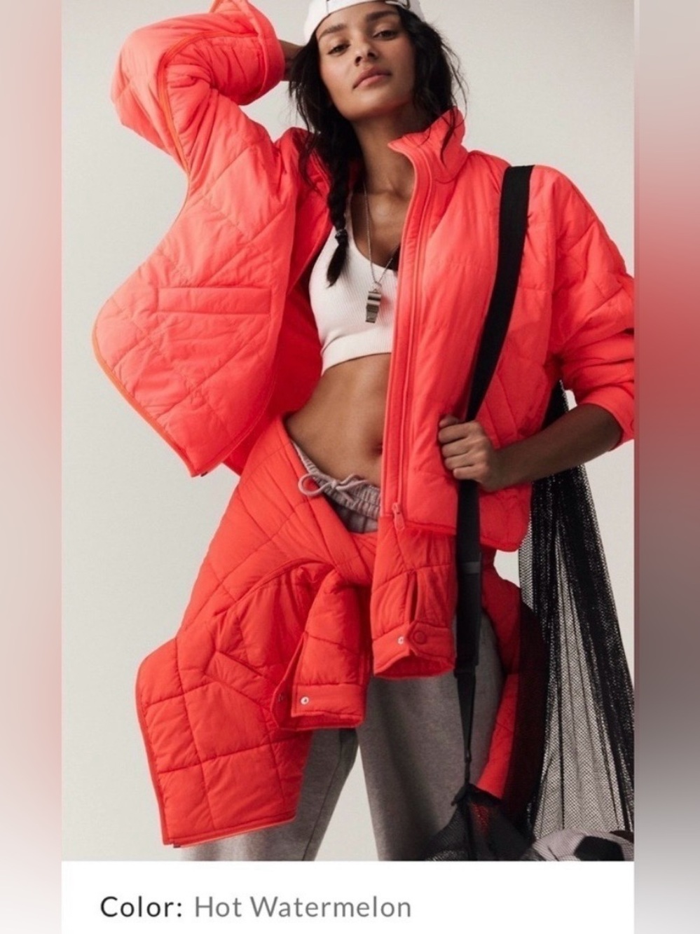 Free People/ FP Movement Pippa Packable Puffer Size Small
